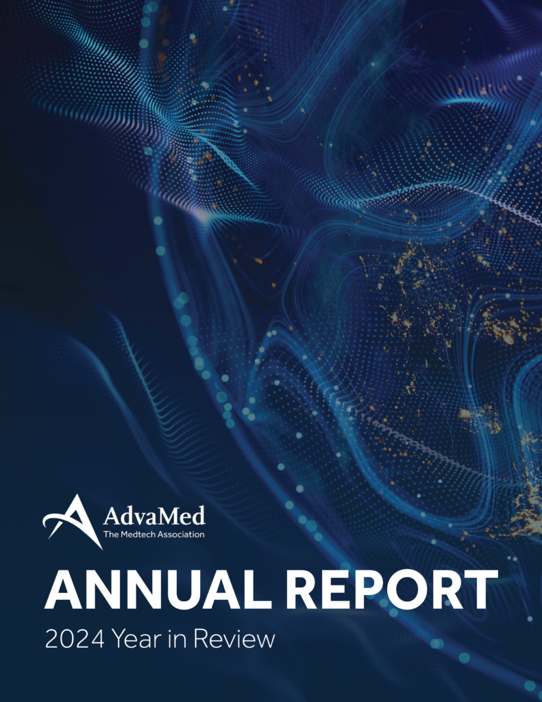 2024 AdvaMed Annual Report Cover