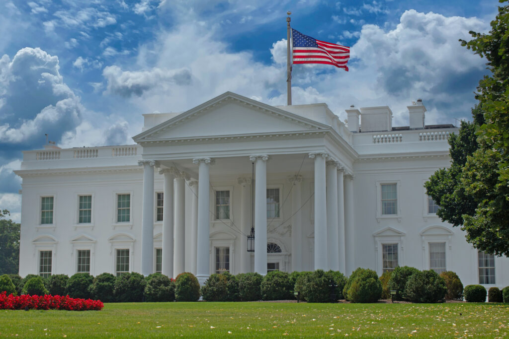 The White House in Washington DC